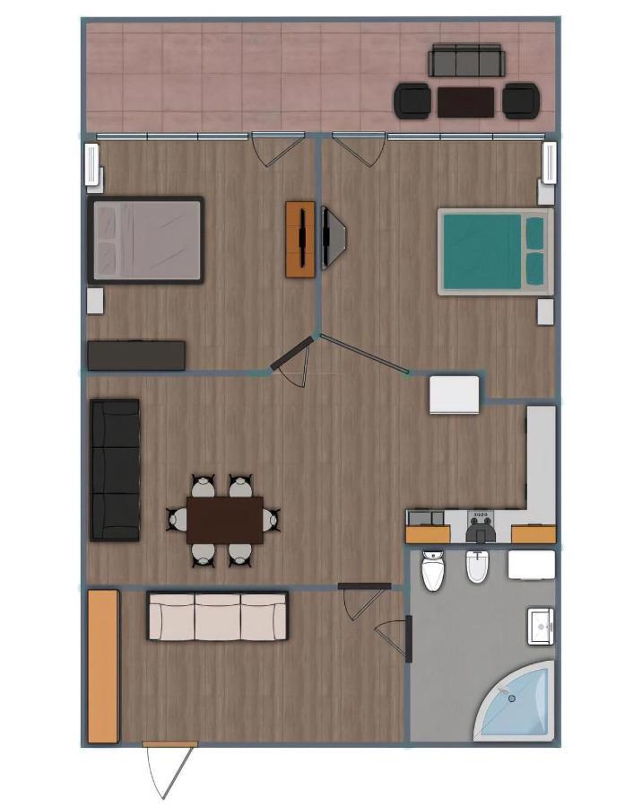 Arcadia Palace 2-Bedrooms Apartment With Terrace Odessa Esterno foto